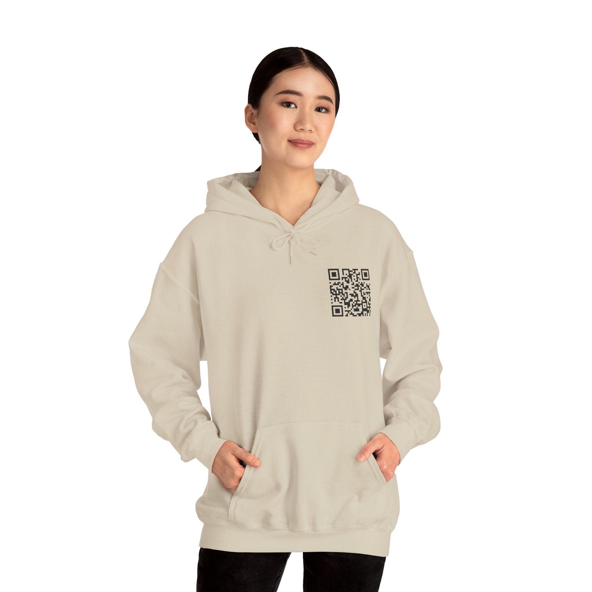 Fuck You Hoodie Beige