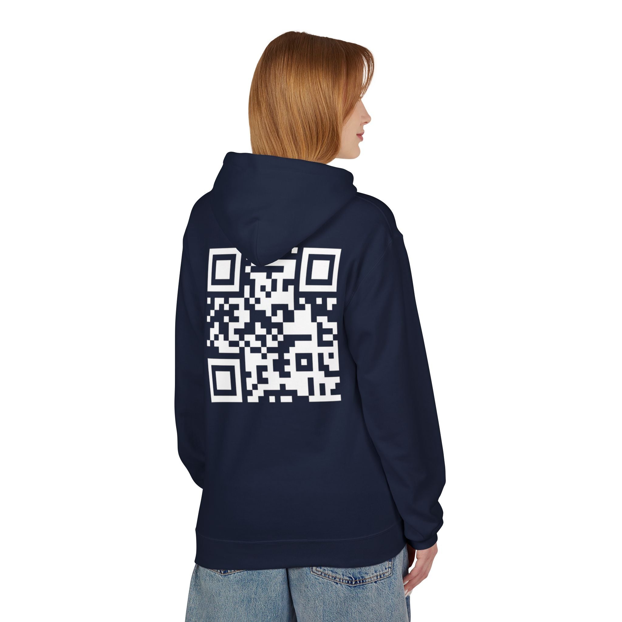 QR Hoodie Navy