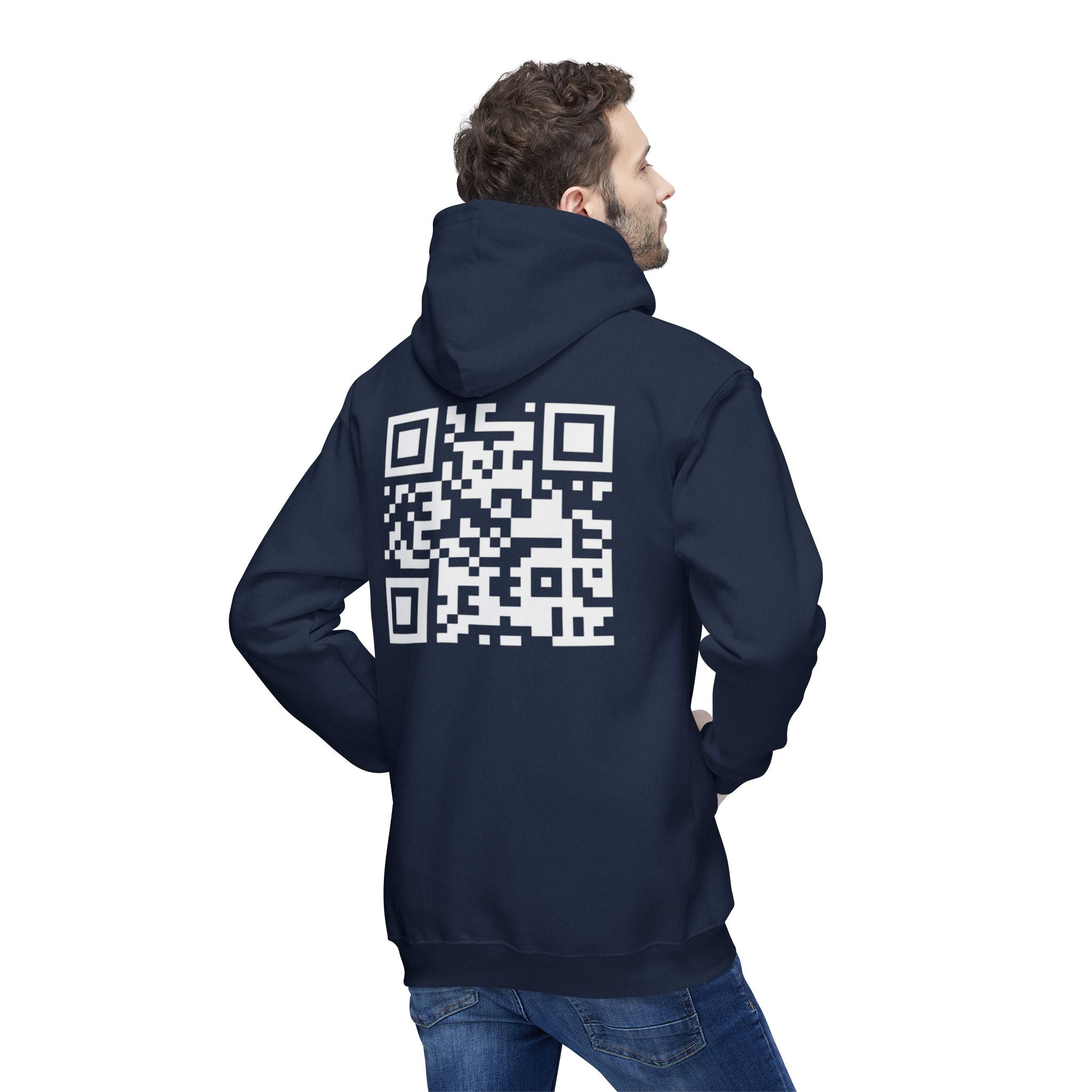 QR Hoodie Navy