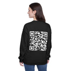 Static QR Sweatshirt Black
