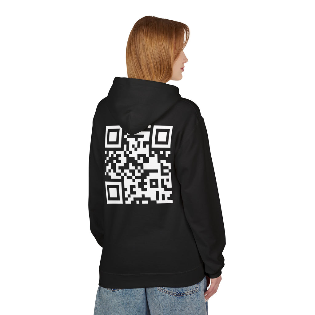QR Hoodie Black