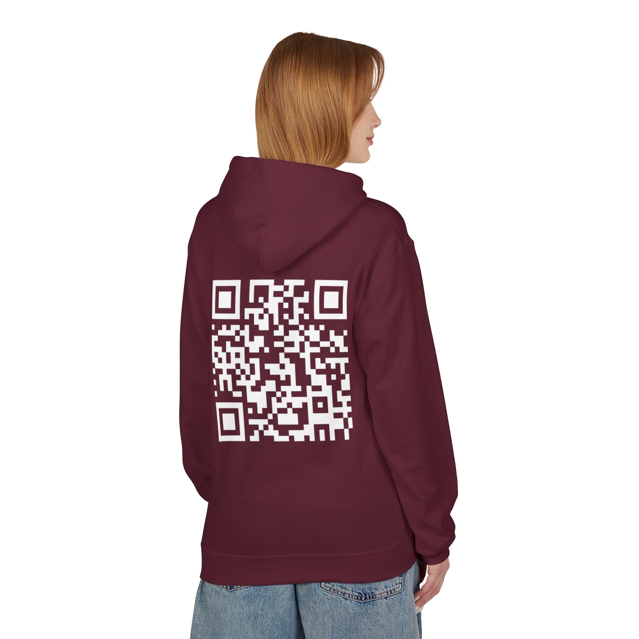 Fuck You Hoodie Maroon red