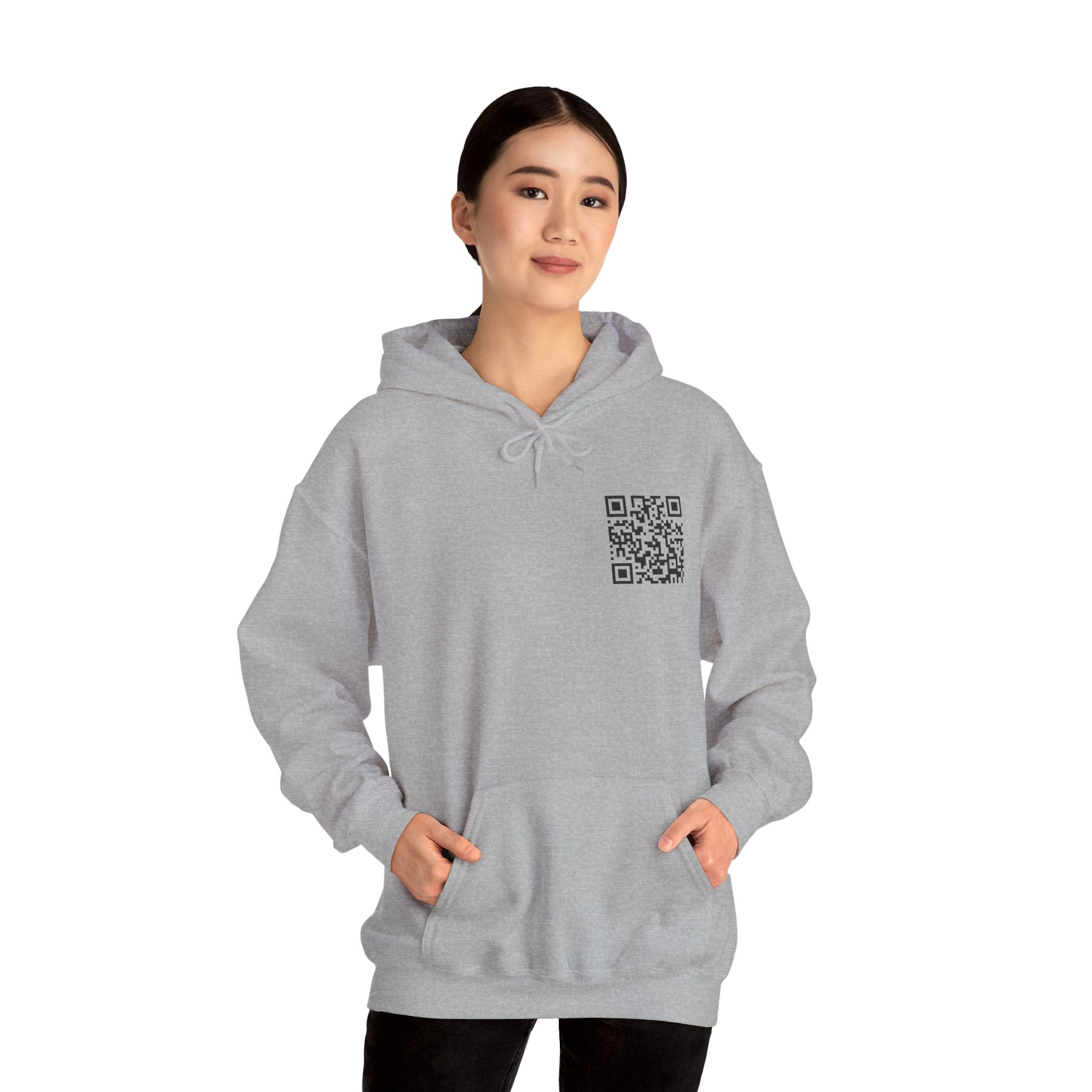 Fuck You Hoodie Ash Grey
