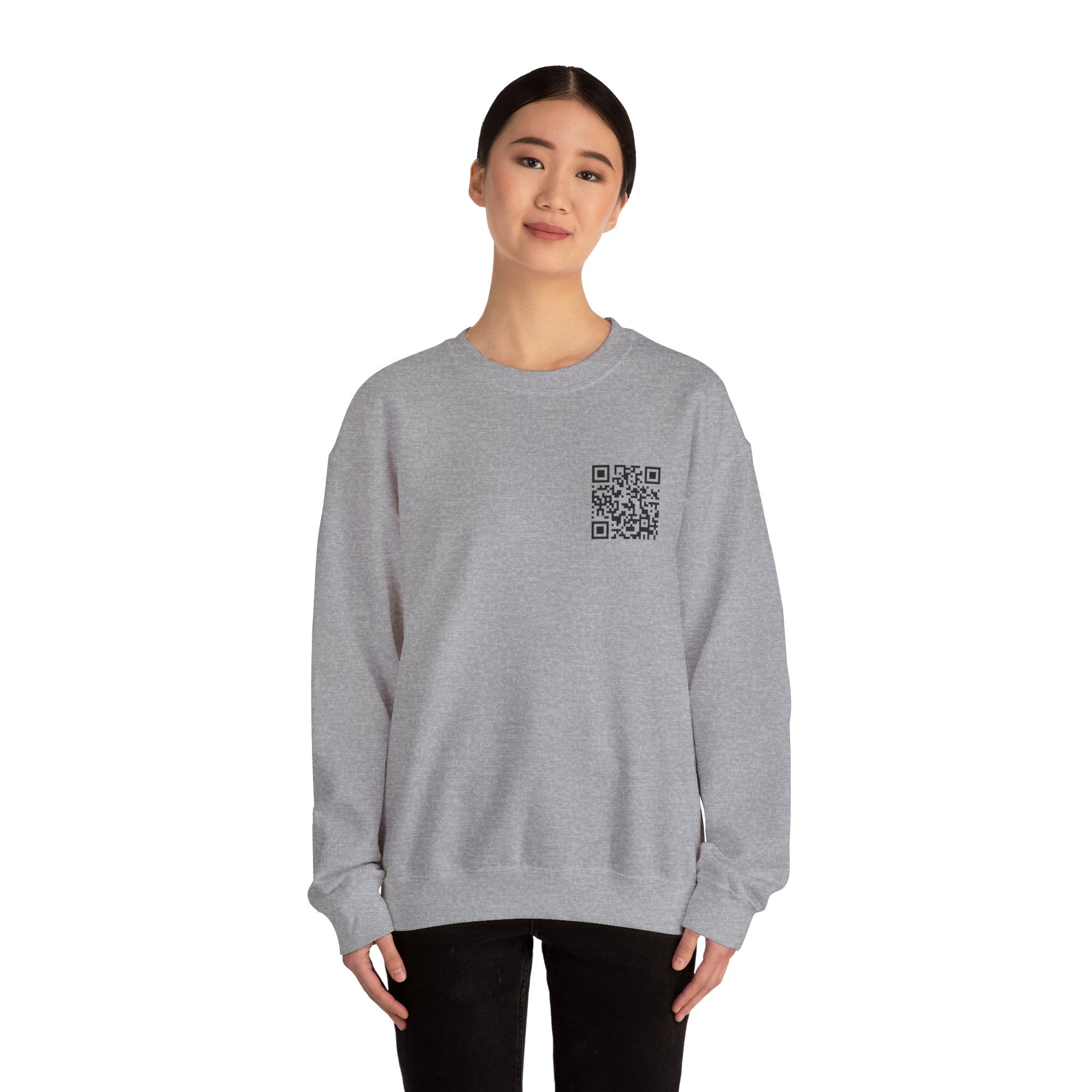 Fuck You Sweatshirt Ash Grey