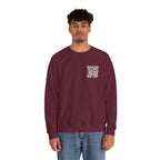Dynamic QR Sweatshirts Maroon red