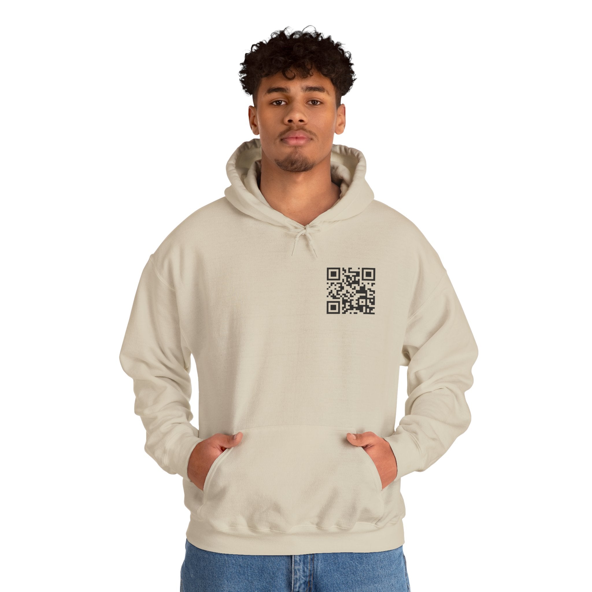 QR Hoodie Beige