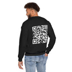 Static QR Sweatshirt Black