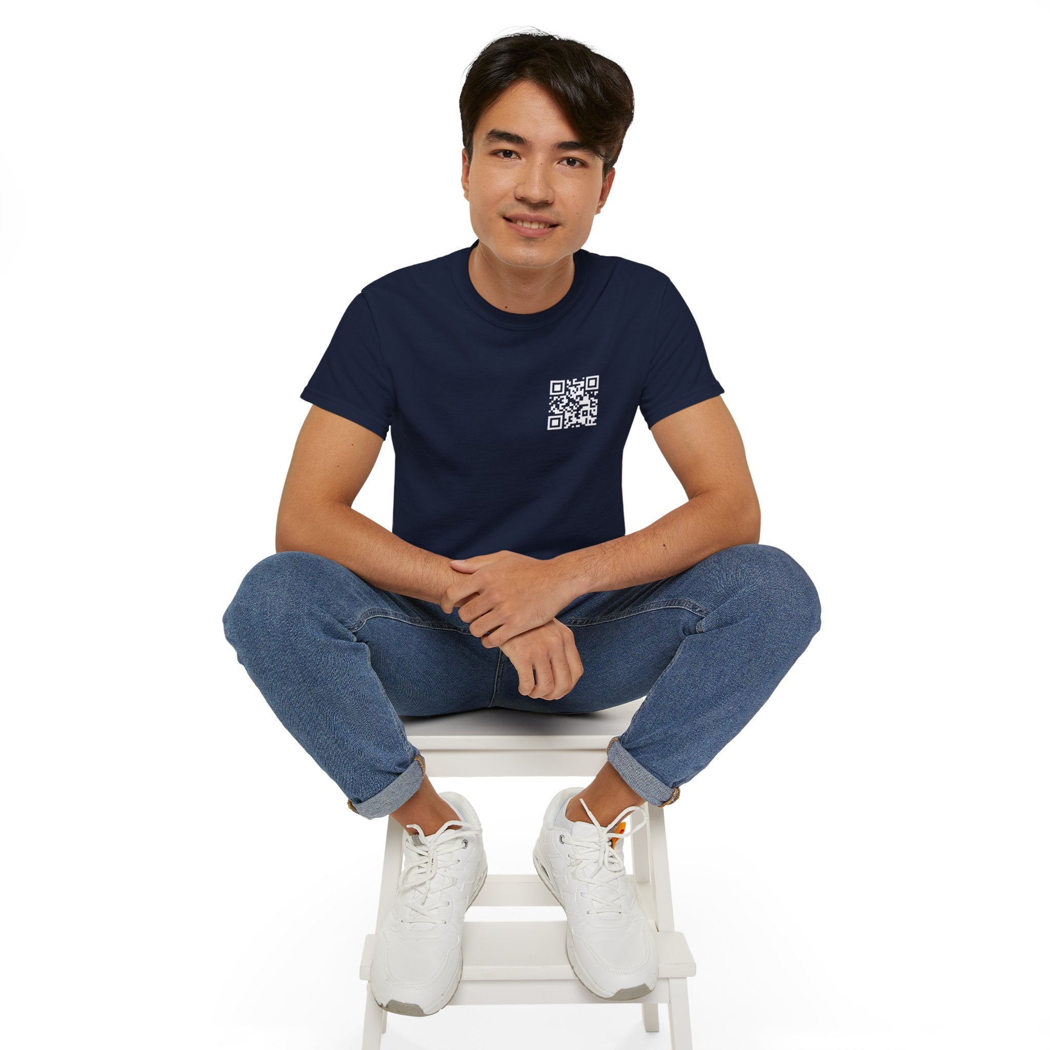 QR T-Shirt Navy