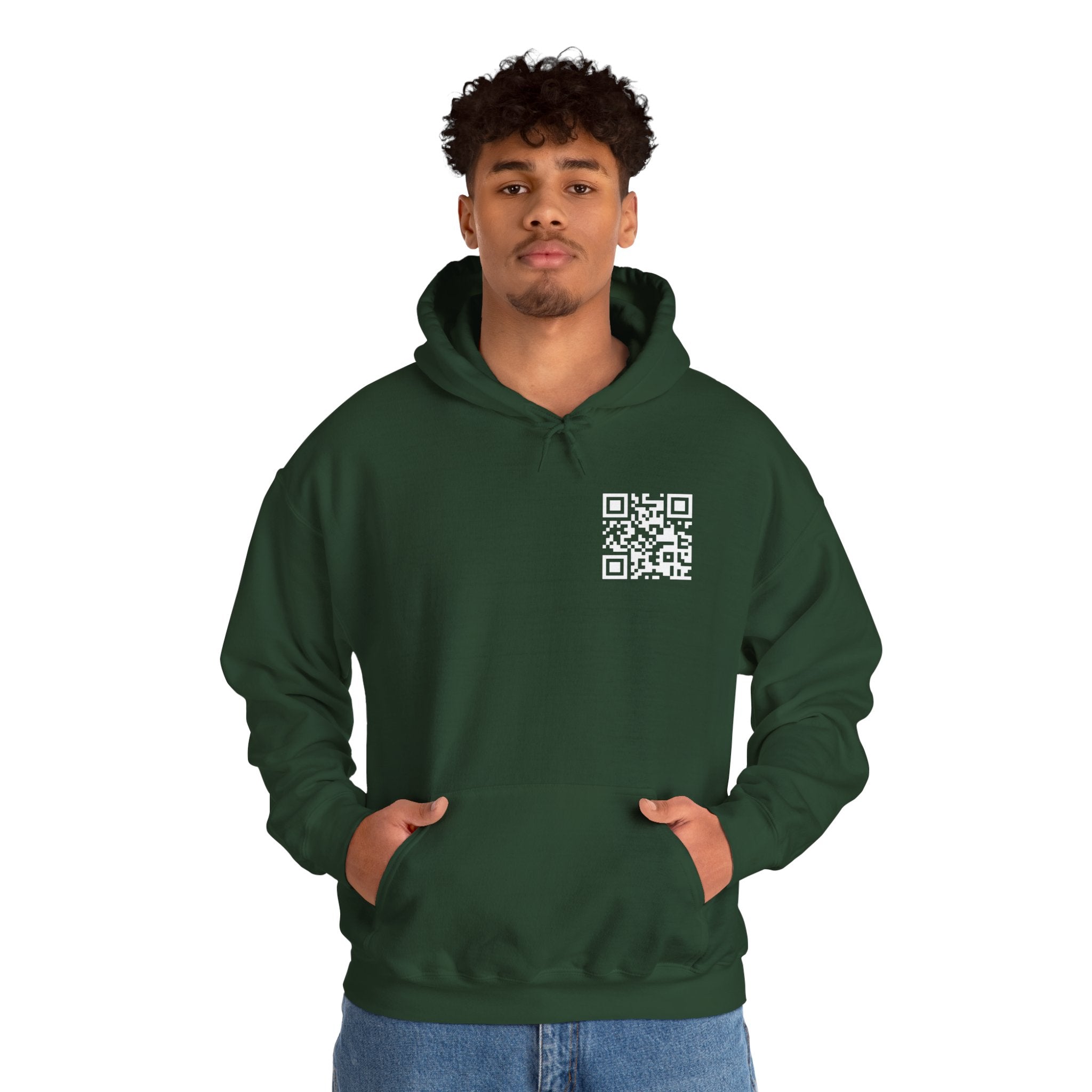 QR Hoodie Army Green