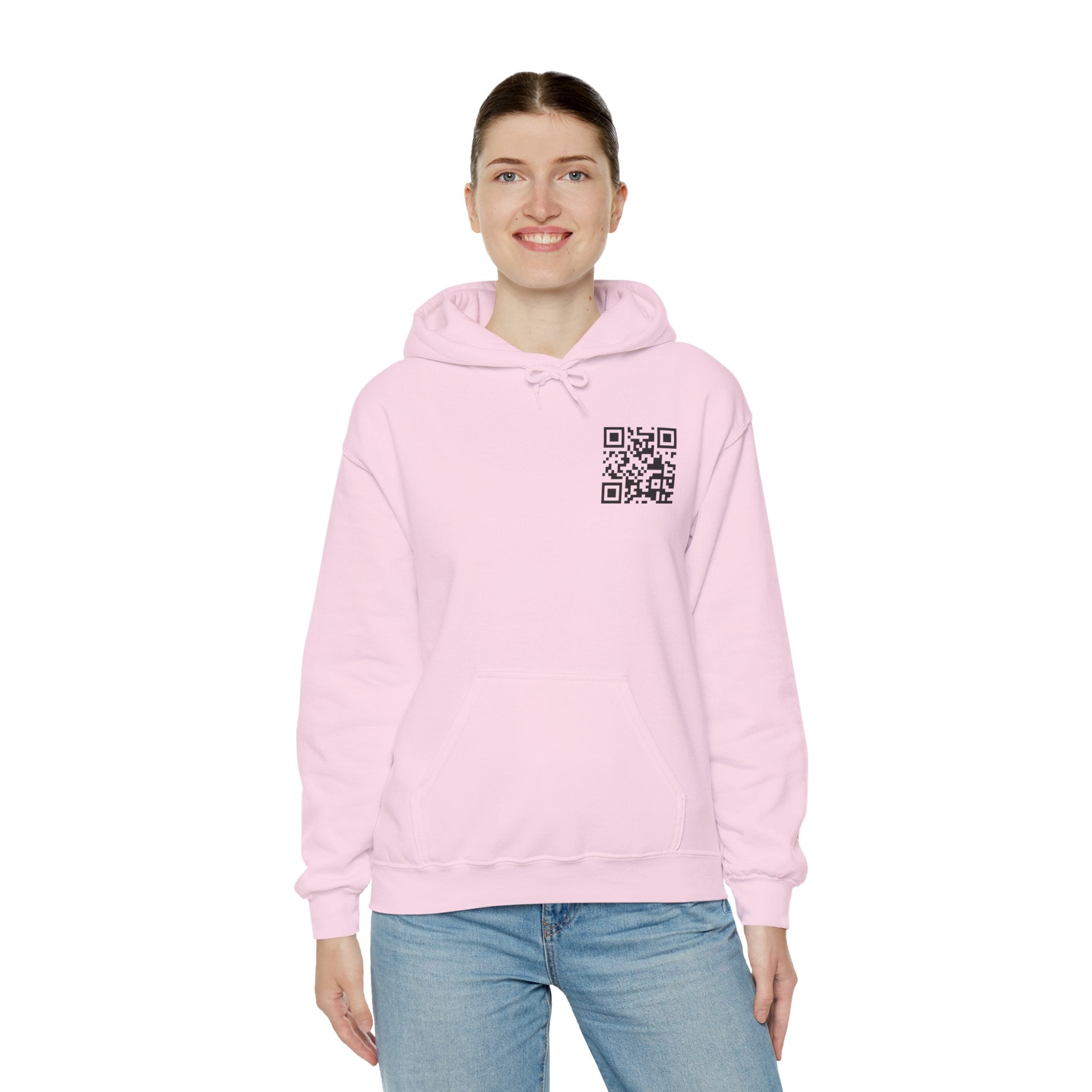 QR Hoodie Pink