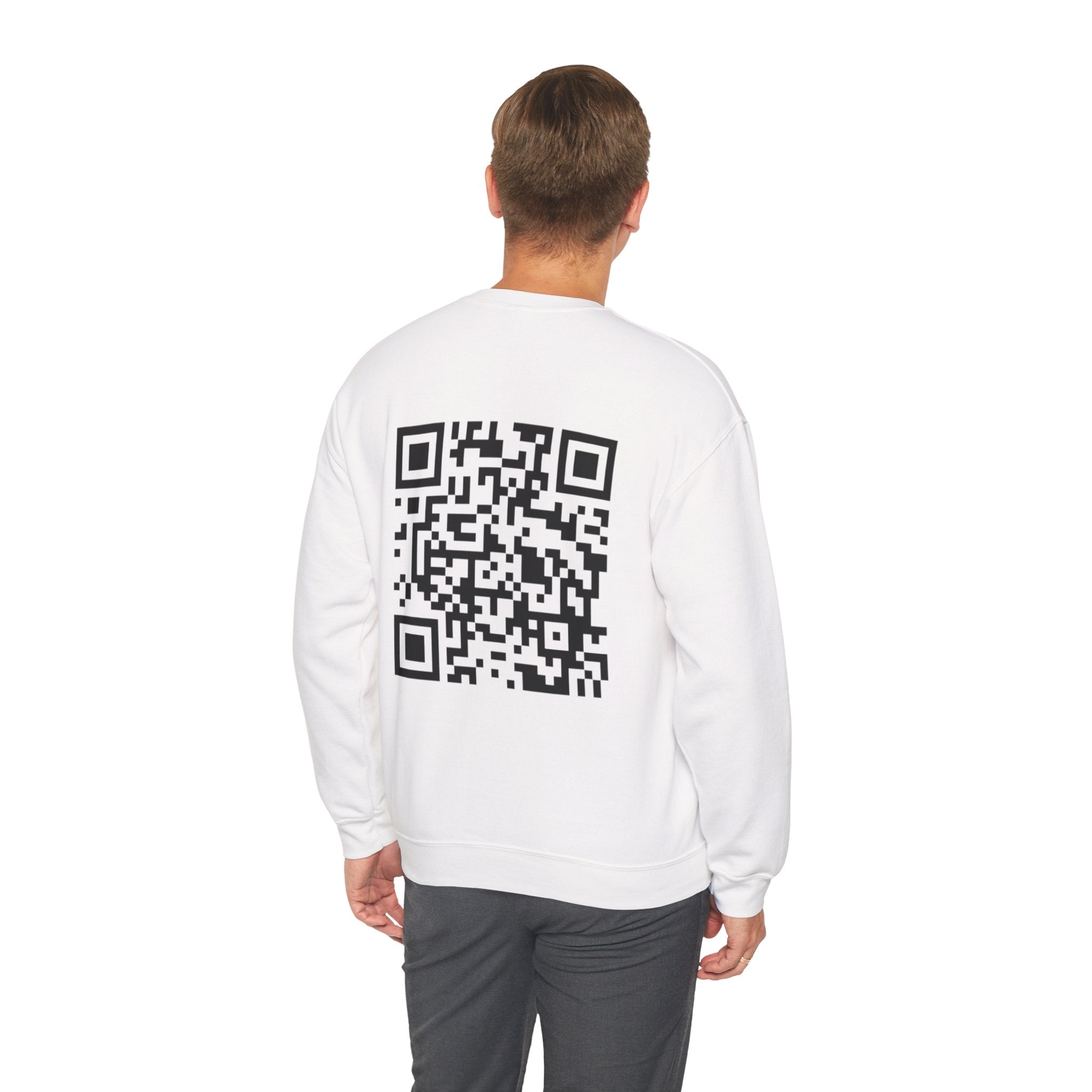 Dynamic QR Sweatshirt White
