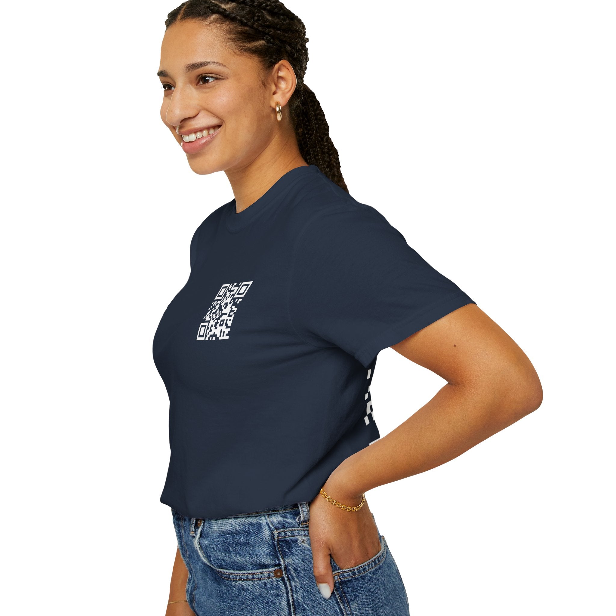 QR T-Shirt Navy