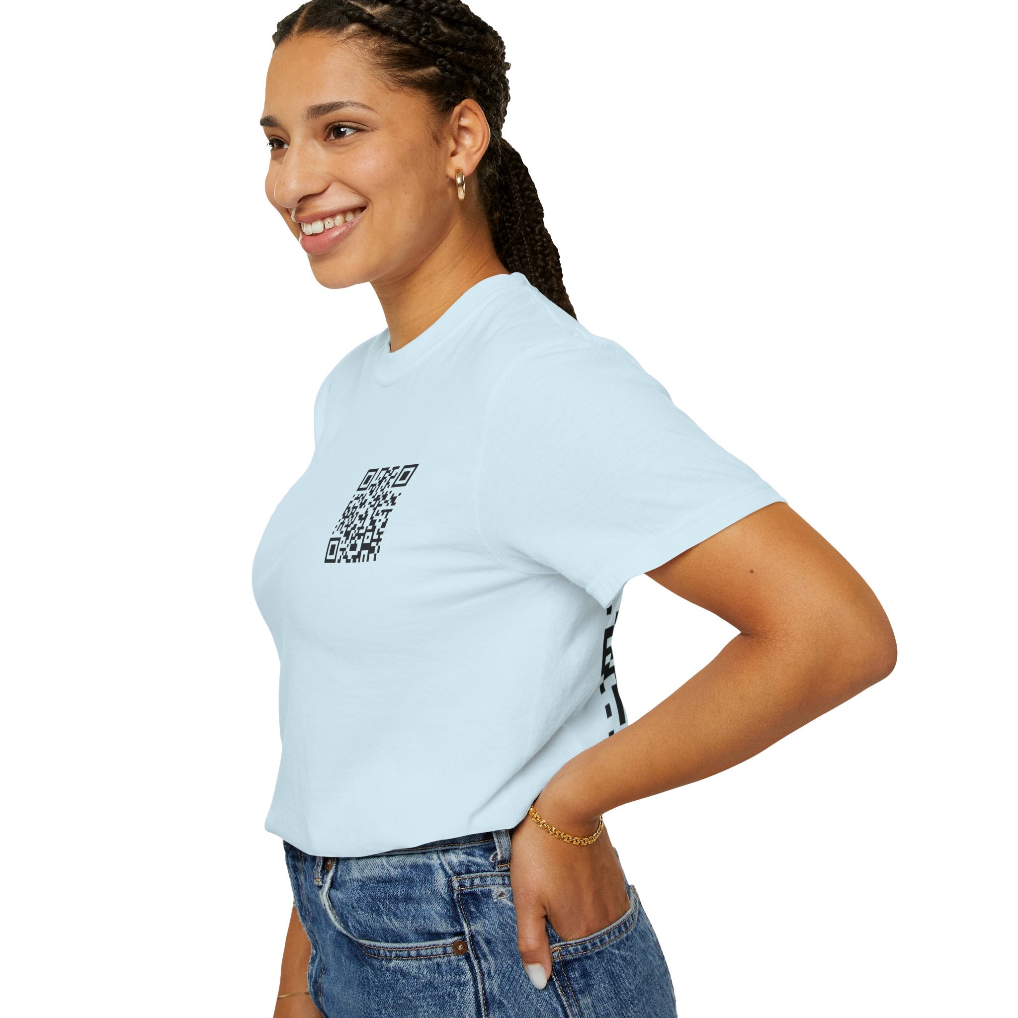 Fuck You T-Shirt Light Blue
