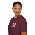 QR T-Shirt Maroon red