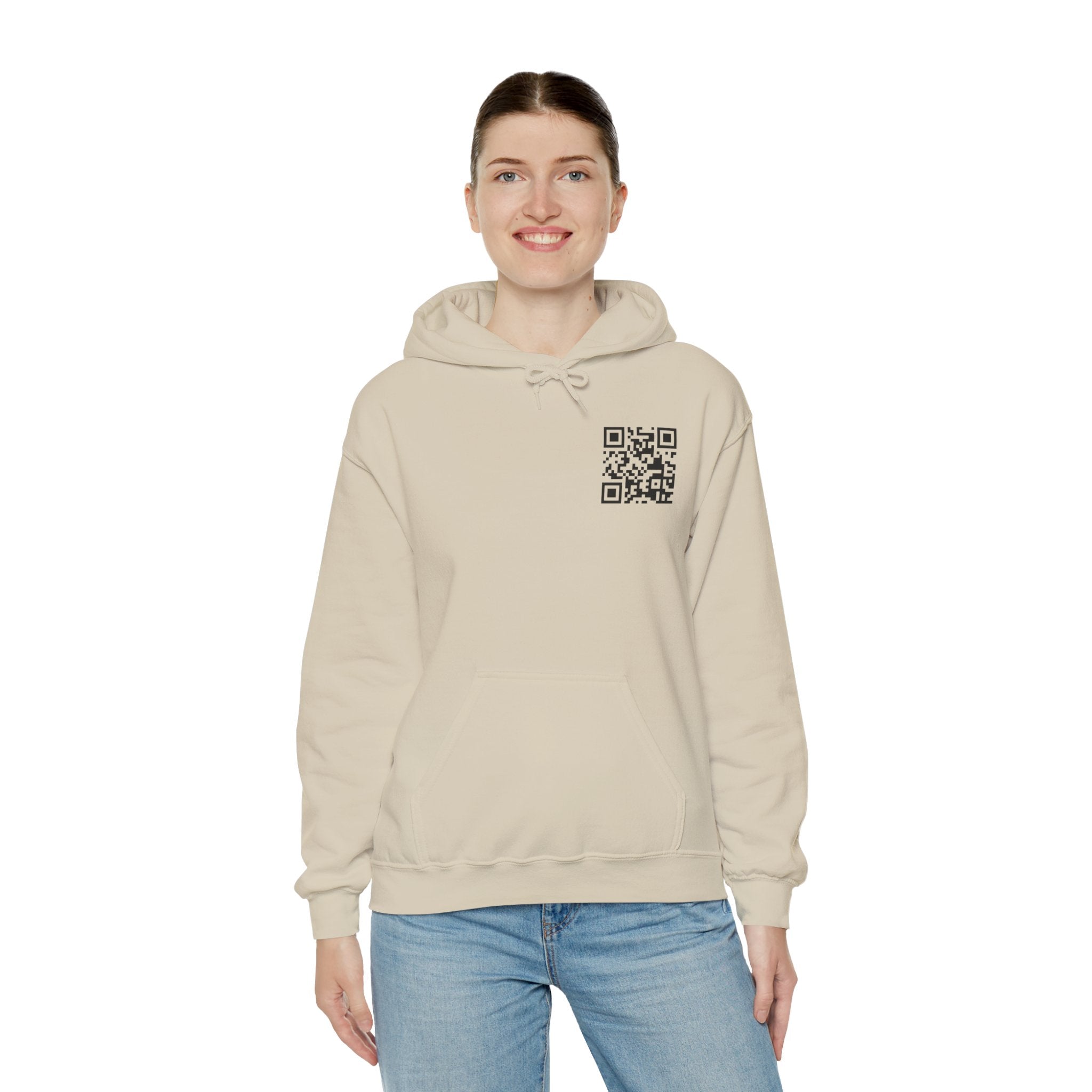 QR Hoodie Beige