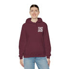 QR Hoodie Maroon red