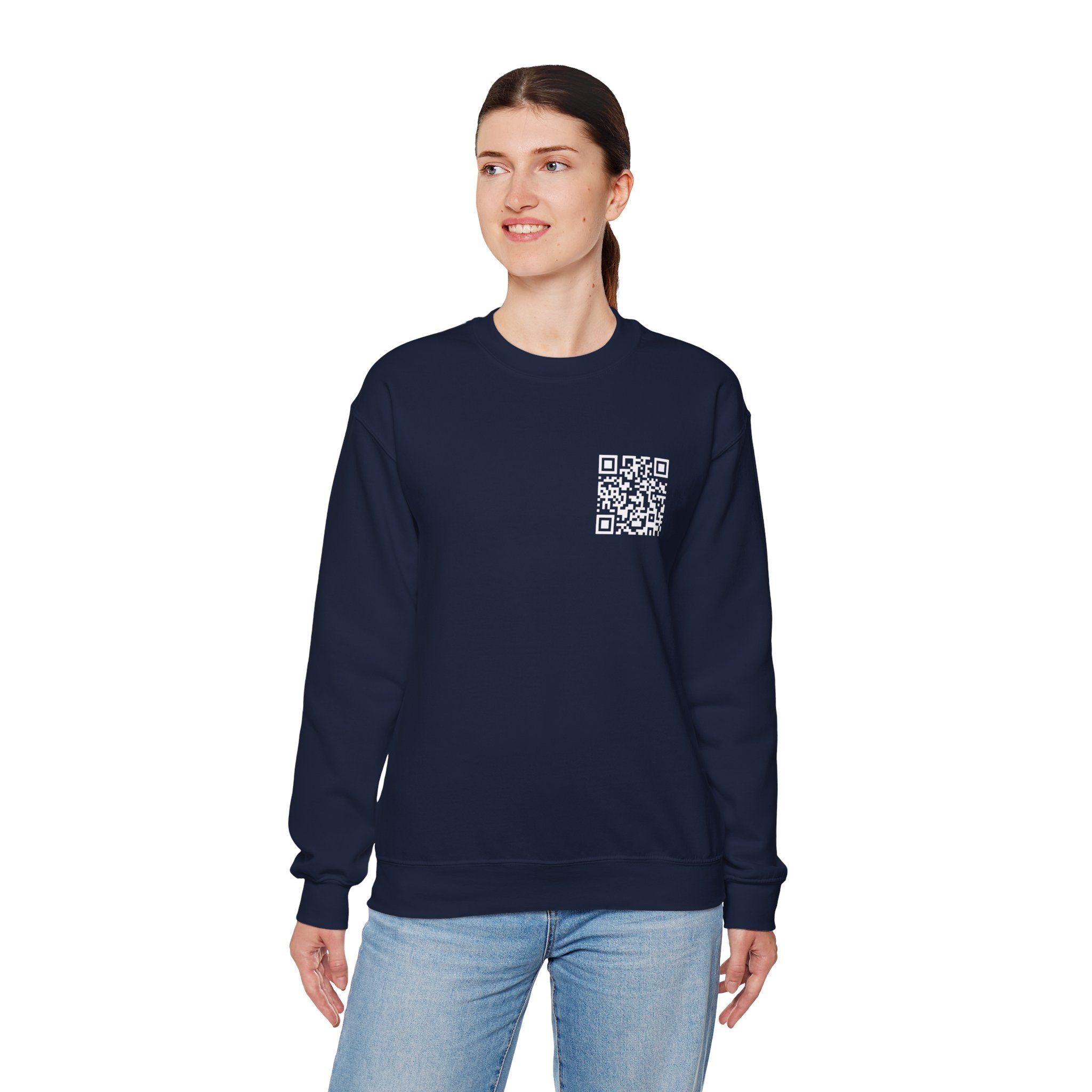 Fuck You Sweatshirt Navy