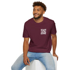 QR T-Shirt Maroon red