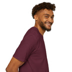 QR T-Shirt Maroon red