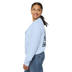 Fuck You Sweatshirt Light Blue