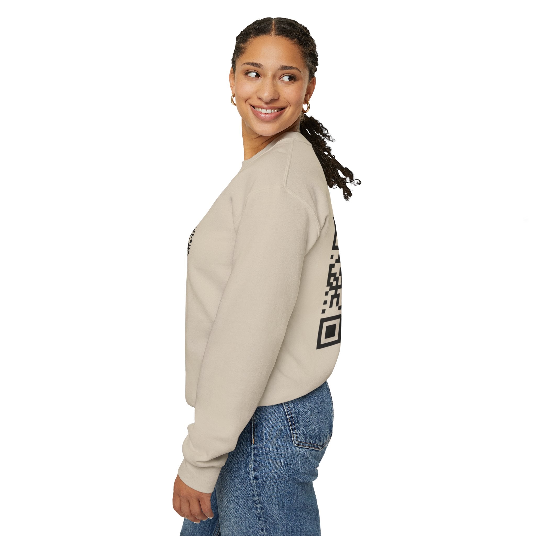 Fuck You Sweatshirt Beige