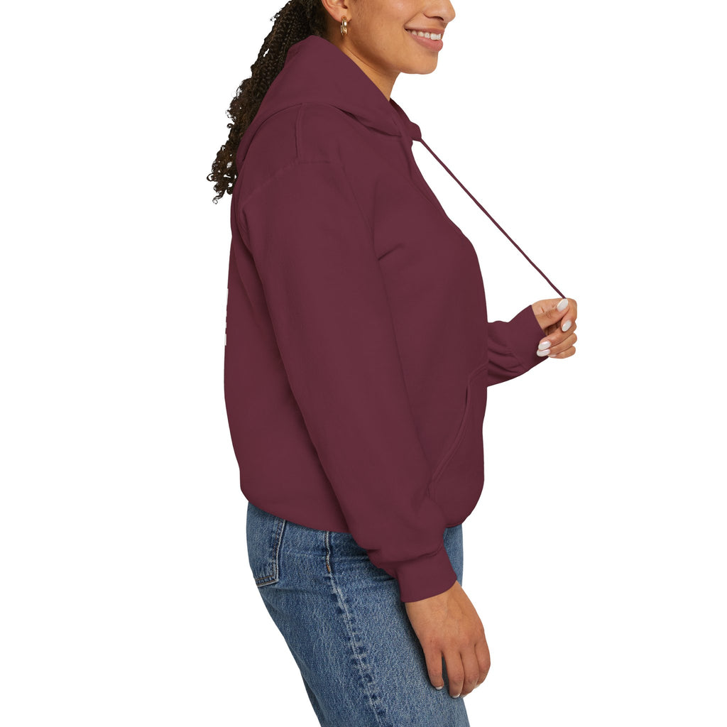 Fuck You Hoodie Maroon red