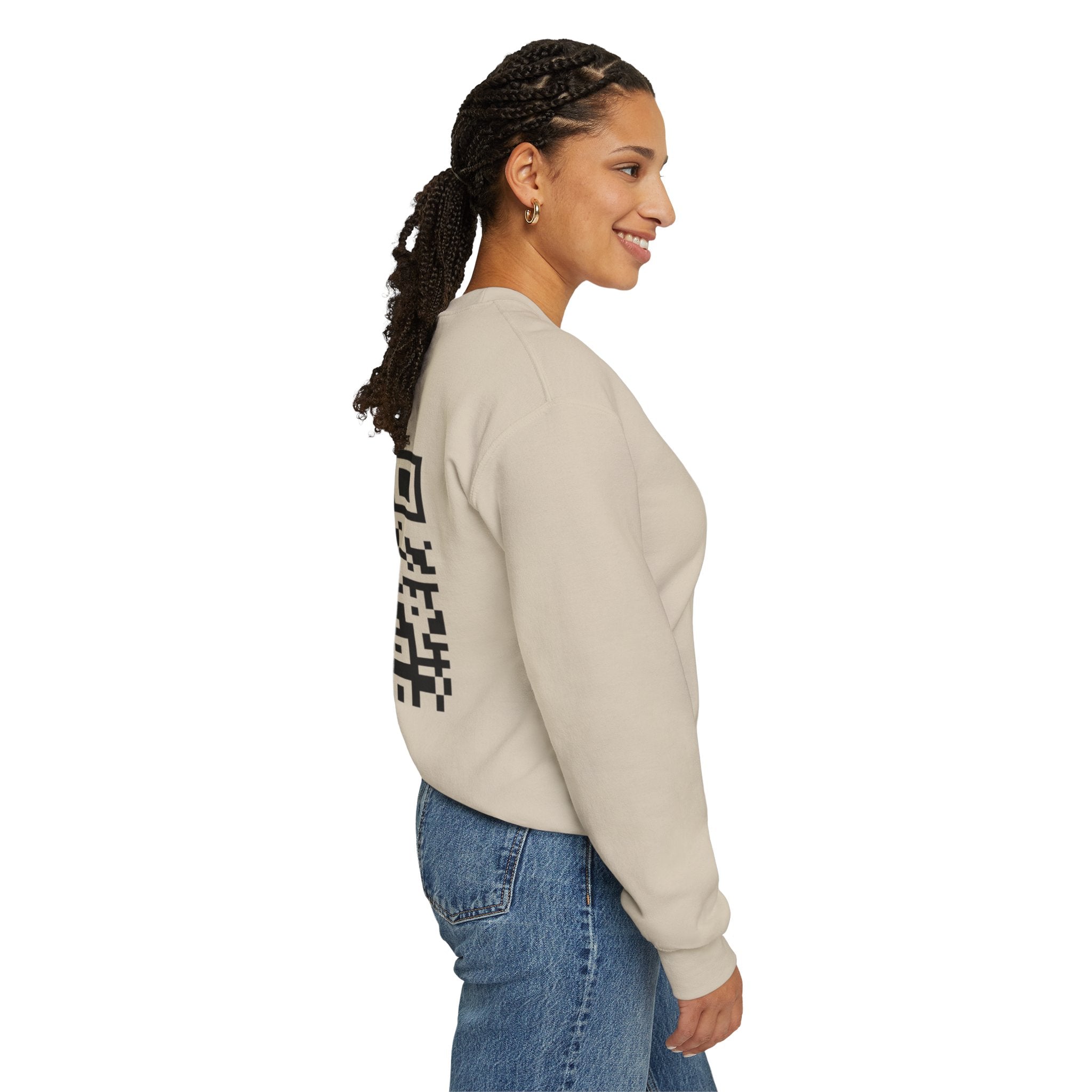 Fuck You Sweatshirt Beige